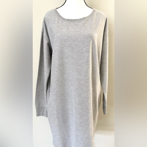 Ralph Lauren Heather Gray Sweater Dress - Picture 5 of 7